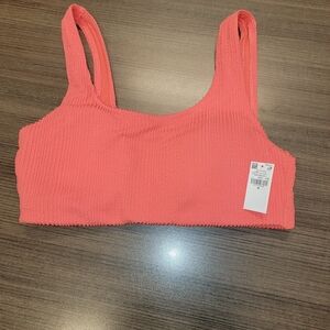 Old Navy Coral Textured Bra Size M